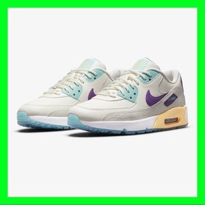 Nike Air Max 90 G NRG U21 Torrey Pines Sail Purple CZ2434 133 Golf Shoes size 9